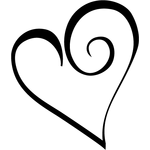 Переводная татуировка "Сердце"